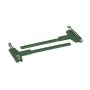 Épingle de mariage TIBANA avec support en plastique, 25 pièces, verte, 6,4cm