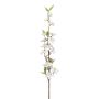 Branche artificielle de fleurs de pommier KROVER avec des fleurs, blanc, 80cm