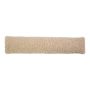 Coupe-vent moelleux ARIFA en tissu Teddy, beige, 90x20x15cm