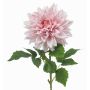 Fleur synthétique dahlia ZELRAN, rose, 70cm, Ø15cm