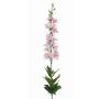 Fleur artificielle delphinium ROSELINE, rose, 90 cm, Ø 10 cm