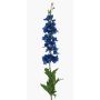 Fleur artificielle : delphinium ROSELINE, bleu foncé, 90 cm, Ø 10 cm
