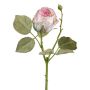 Fleur décorative Rose ZORKLIN, rose, 45cm