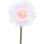 Fleur décorative Gerbera TUNZA, rose pâle, 50cm