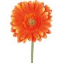 Fleur décorative Gerbera TUNZA, orange, 50cm