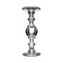 Bougeoir KONSTANDIN en verre, transparent, 29cm, Ø11,3cm