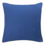 Coussin décoratif VALENDA, bleu foncé, 45x45cm