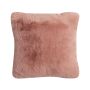 Coussin douillet MAGALI, vieux rose, 45x45cm