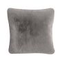 Coussin douillet MAGALI, gris clair, 45x45cm