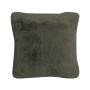 Coussin douillet MAGALI, vert mousse, 45x45cm