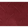 Coussin décoratif AKONA, rouge bordeaux, 45x45cm