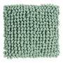 Coussin douillet BOLKO, avec noppes, vert menthe, 45x45cm