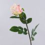 Rose artificielle SUNJIK, rose crème, 75 cm, Ø 7 cm