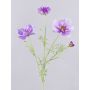 Branche décorative de cosmos HIKJAN, violet, 80 cm