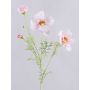 Branche décorative de cosmos HIKJAN, rose-blanc, 80 cm