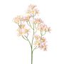 Branche artificielle de pommier YORBEN avec des fleurs, rose, 60cm