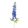 Fleur en plastique Pied d'alouette VALENRA, bleu, 85cm