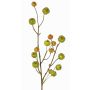 Branche synthétique de pommier ornemental NONGIH avec fruits, vert-orange, 60cm