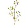 Branche synthétique de pommier ornemental NONGIH avec fruits, vert-orange, 90cm