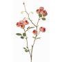 Fausse branche de rose-chou LORRAINE, collection écologique, vieux rose, 60cm, Ø3cm