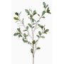 Branche d'eucalyptus artificielle MERKAN, vert-gris, 90cm