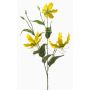 Branche décorative de gloriosa TROFEL, jaune-vert, 90 cm