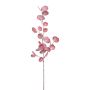 Branche artificielle Eucalyptus VORTAN, rouge bourgogne, 85cm