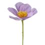 Fleur artificielle Anémone JURLA en papier, lilas clair, 35cm