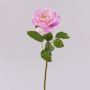 Rose synthétique WINAKAS, rose-crème, 35cm, Ø10cm