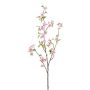 Branche décorative de fleurs de poirier SLOFEN avec des fleurs, rose, 115cm