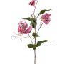 Branche artificielle Gloriosa LISUPY, rose foncé-or, 80cm