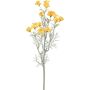 Branche de fleurs artificielles Marguerite PALVON, jaune, 55cm