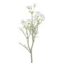 Branche de fleurs artificielles Marguerite PALVON, blanc, 55cm