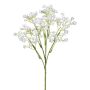 Branche de fleurs artificielles Gypsophile LITAGO, blanc, 50cm