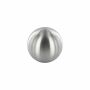 Boule en acier inoxydable argent mat MIROH, Ø6cm