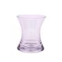 Vase décoratif LIZET en verre, transparent, 17,5cm, Ø15,2cm
