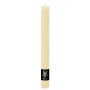 Bougie décorative cylindrique AURORA, crème, 28cm, Ø3,5cm, 30h - Fabriquée en Allemagne