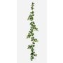 Guirlande de lierre artificielle LINNEO, crossdoor, vert-blanc, 205cm