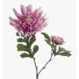 Branche artificielle de dahlia KALGER, violet, 75 cm