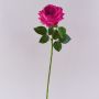 Rose artificielle GINAKAL, rose vif, 65 cm