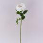 Rose artificielle GINAKAL, blanc crème, 65 cm