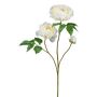 Branche artificielle Pivoine BROLI, crème, 80cm