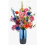 Bouquet de fleurs décoratives FEME, multicolore, 105cm, Ø65cm