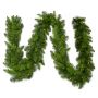 Guirlande de sapin artificielle OXNARD, verte, LED, 275cm, Ø25cm