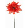 Fleur artificielle Gerbera PAMILLA, orange, 65cm, Ø12cm