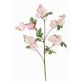 Branche artificielle de liseron en entonnoir IORDANIS, rose-blanc, 80cm, Ø3-5,5cm