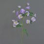 Branche artificielle de liseron IORDANIS, lilas-vert, 80cm, Ø3-5,5cm