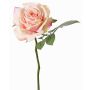 Fausse rose NIKOLETA, rose-crème, 30 cm, Ø 12 cm