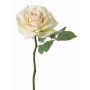 Fausse rose NIKOLETA, crème-rose, 30 cm, Ø 12 cm
