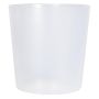 Récipient en plastique KIPA pour corbeilles à plantes, étanche, transparent, 12cm, Ø12cm
